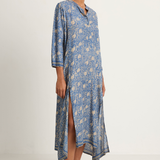 Natalie Martin Isobel Dress - Water Lily Blue