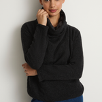 Elsa Esturgie Regard Sweater - Charcoal