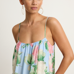 Peony Gathered Midi Dress - Enamour