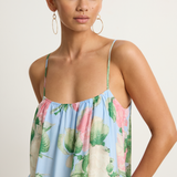 Peony Gathered Midi Dress - Enamour