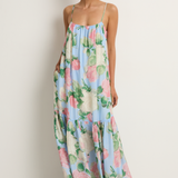 Peony Gathered Midi Dress - Enamour