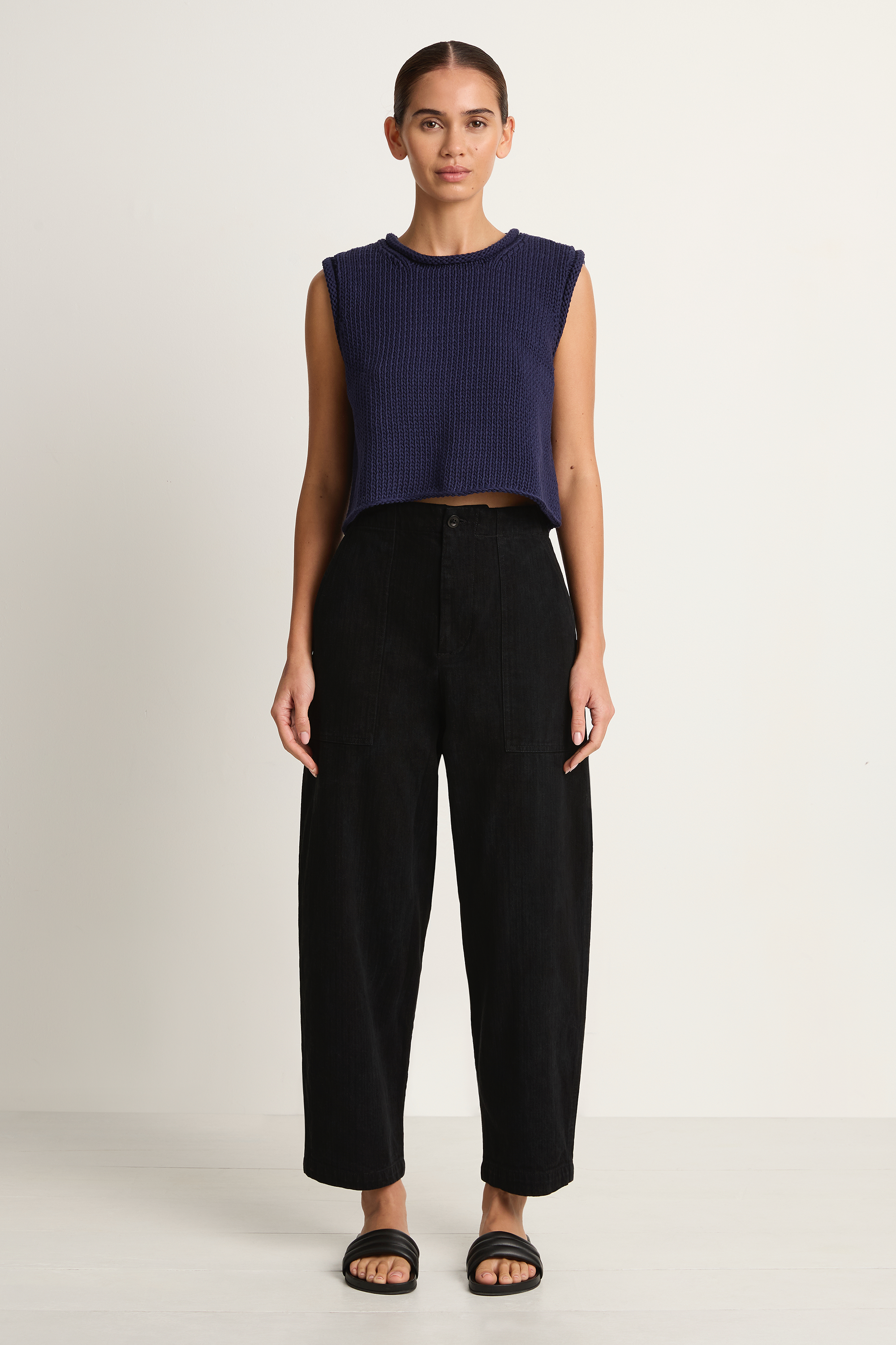 Shaina Mote Painter Pant - Onyx