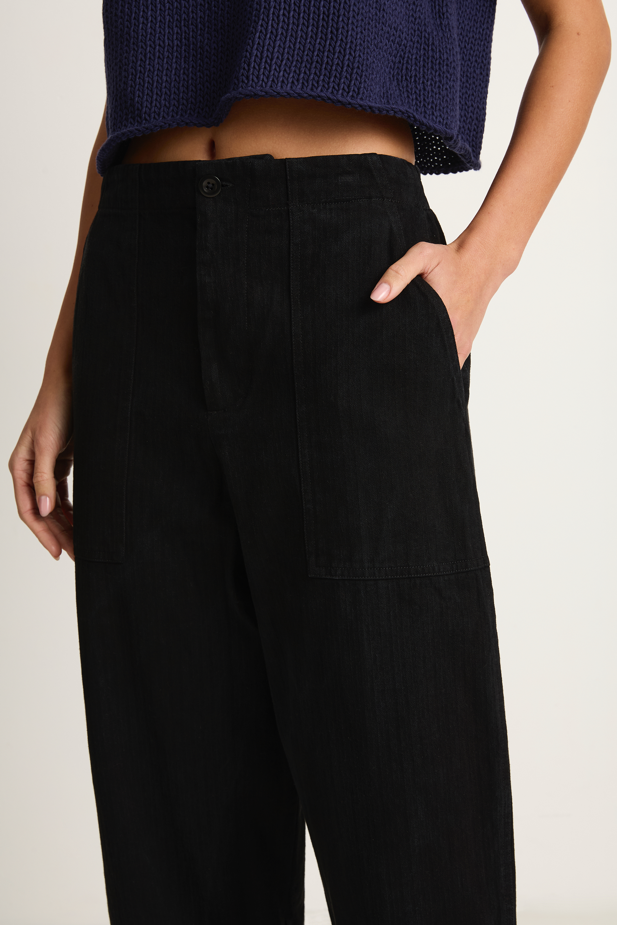 Shaina Mote Painter Pant - Onyx