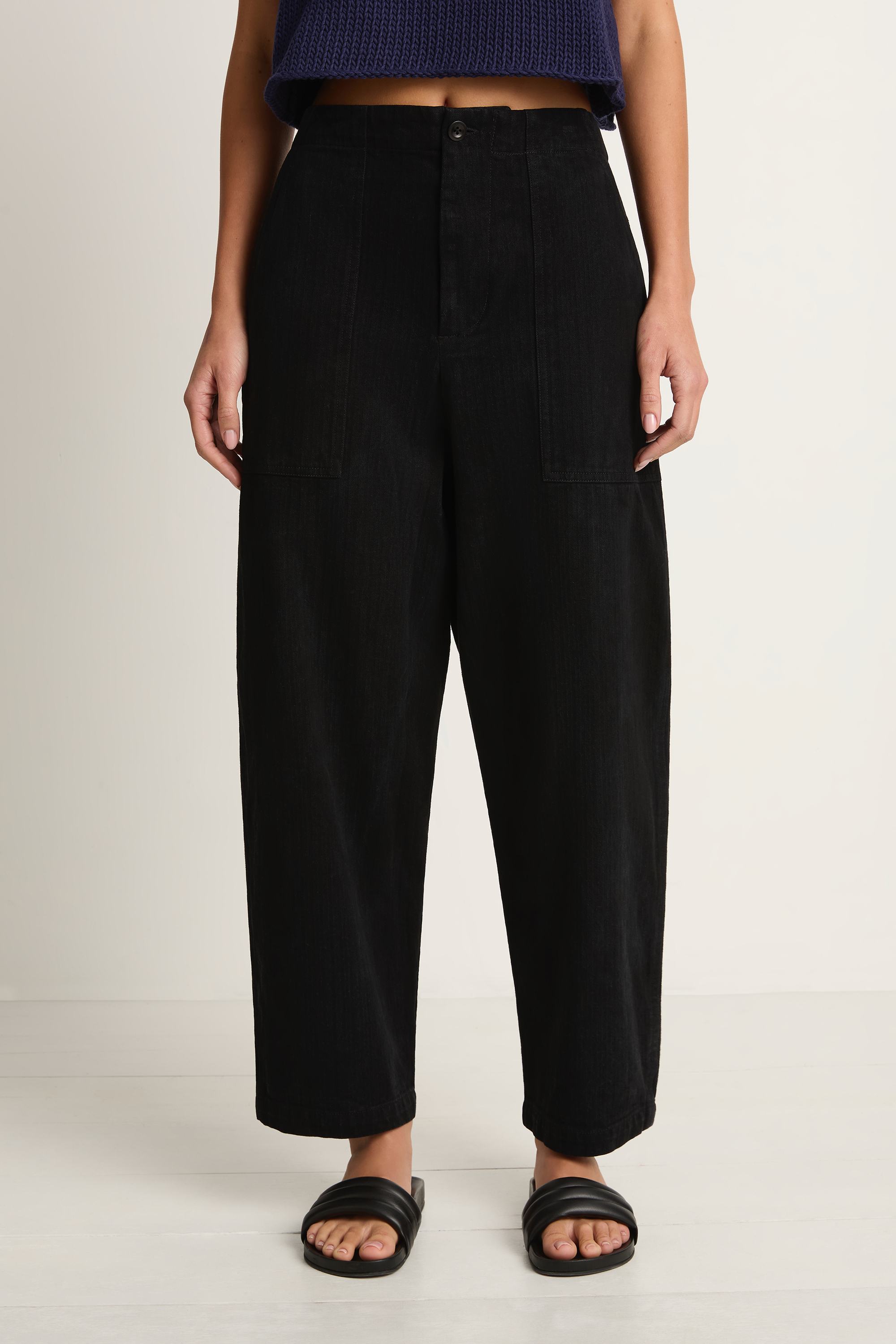 Shaina Mote Painter Pant - Onyx
