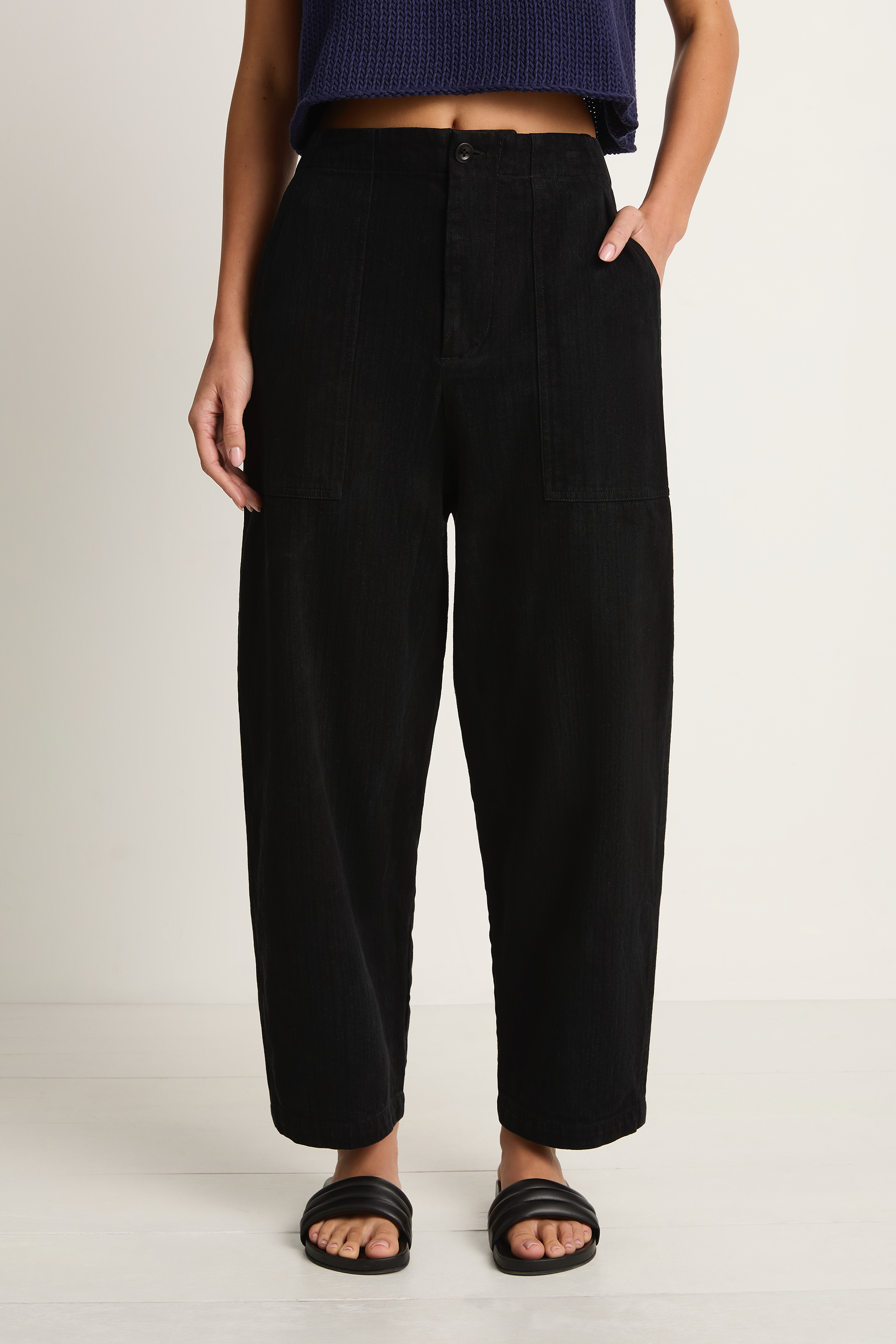 Shaina Mote Painter Pant - Onyx
