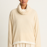 Elsa Esturgie Minuit Turtleneck Sweater - Ecru