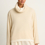 Elsa Esturgie Minuit Turtleneck Sweater - Ecru