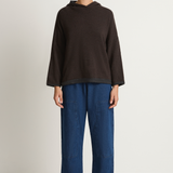 Elsa Esturgie Rouge Hoodie - Brown