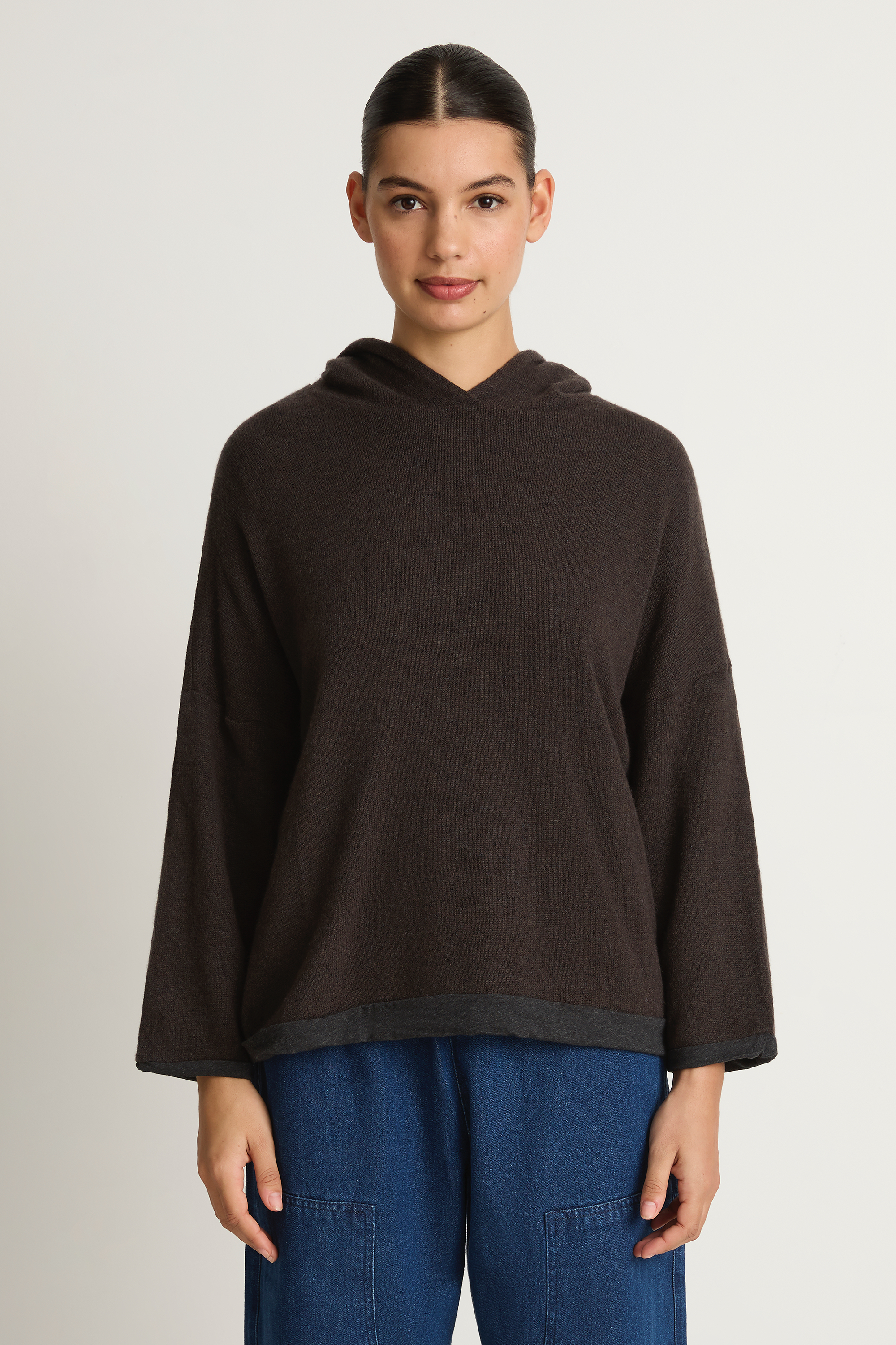 Elsa Esturgie Rouge Hoodie - Brown