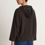 Elsa Esturgie Rouge Hoodie - Brown