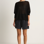 Le Bon Shoppe Soft Corduroy City Shorts - Charcoal