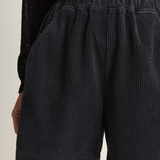 Le Bon Shoppe Soft Corduroy City Shorts - Charcoal