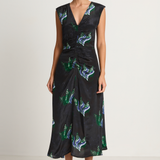 Maria Cher Melrose Tora Midi Dress - Blue