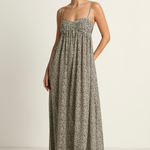 Peony Everlasting Maxi Dress - Foliage