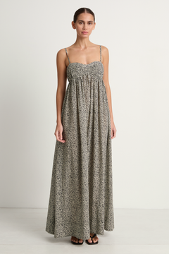 Peony Everlasting Maxi Dress - Foliage