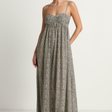 Peony Everlasting Maxi Dress - Foliage
