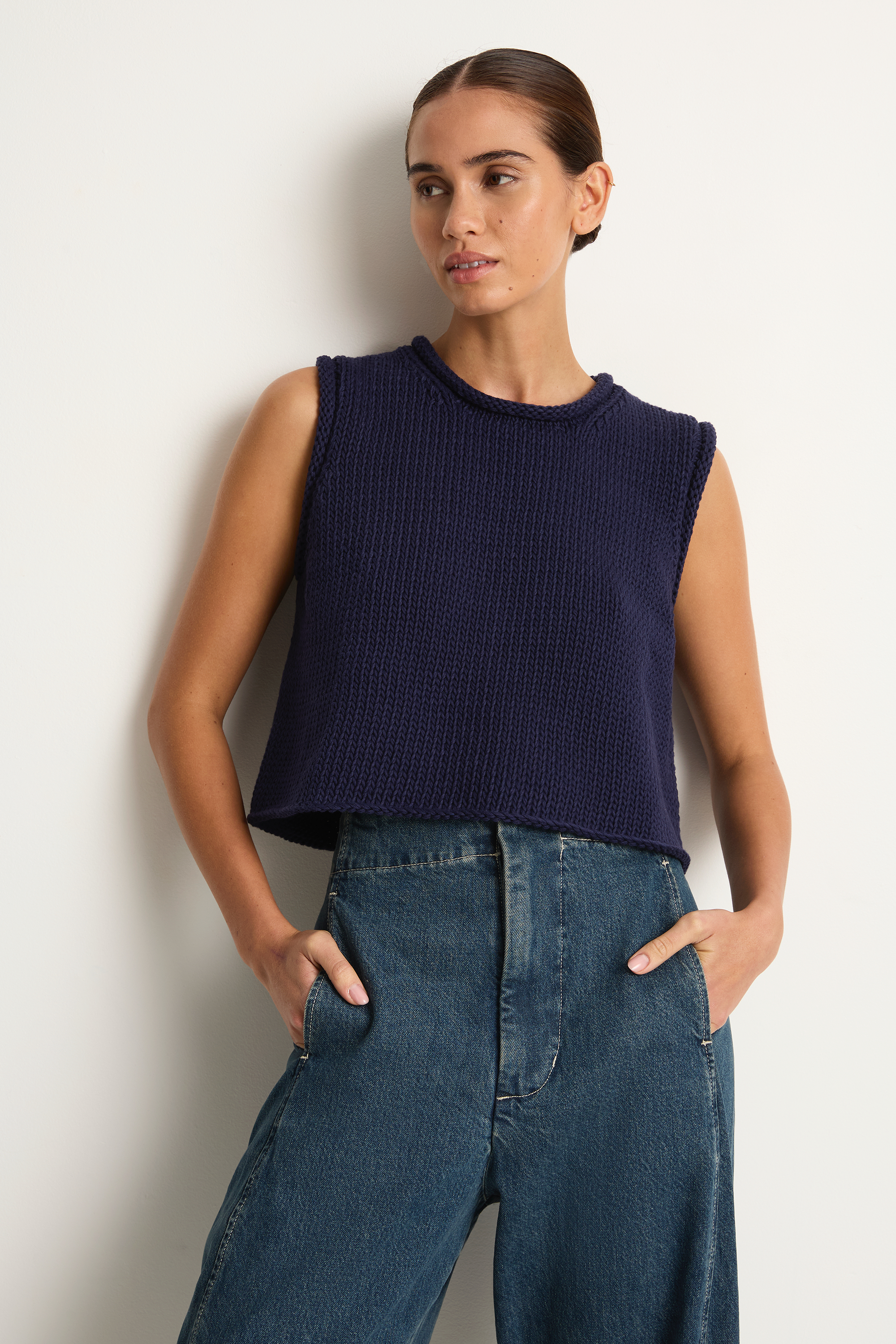 Shaina Mote Brisa Top - Dark Iris