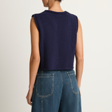 Shaina Mote Brisa Top - Dark Iris