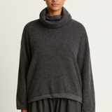 Elsa Esturgie Minuit Turtleneck Sweater - Grey