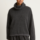 Elsa Esturgie Minuit Turtleneck Sweater - Grey