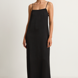 BONDI BORN Ardea Slip Dress - Black