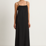 BONDI BORN Ardea Slip Dress - Black