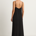 BONDI BORN Ardea Slip Dress - Black