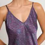 Natalie Martin Dakota Dress - Heritage Floral Amethyst