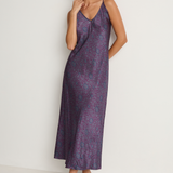 Natalie Martin Dakota Dress - Heritage Floral Amethyst