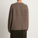 Pas De Calais Cashmere Blend Lambs Wool Pullover - Greige