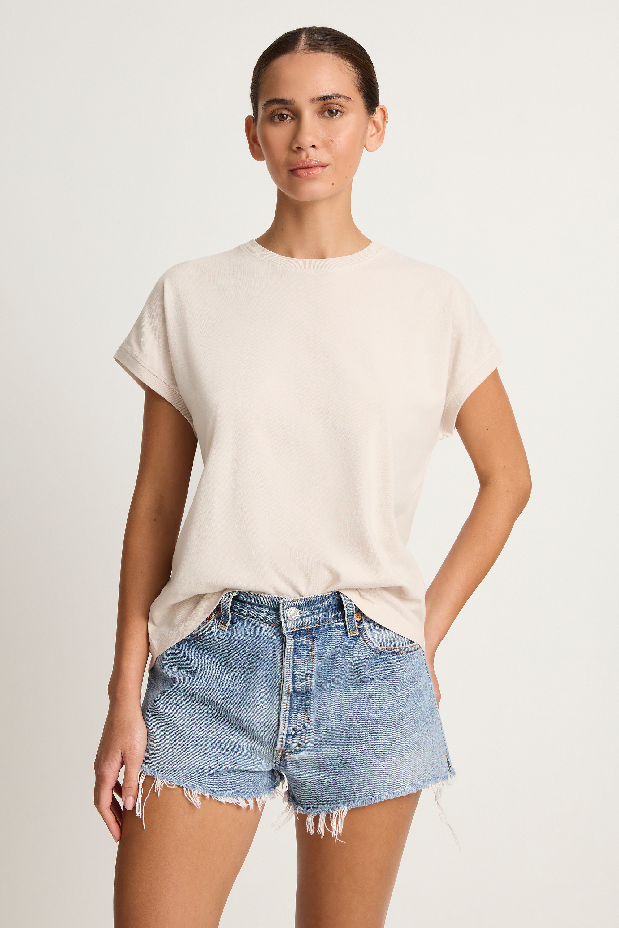 Le Bon Shoppe Ease Tee - Rice