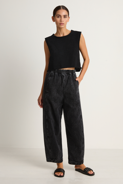 Shaina Mote Alba Pant - Washed Black