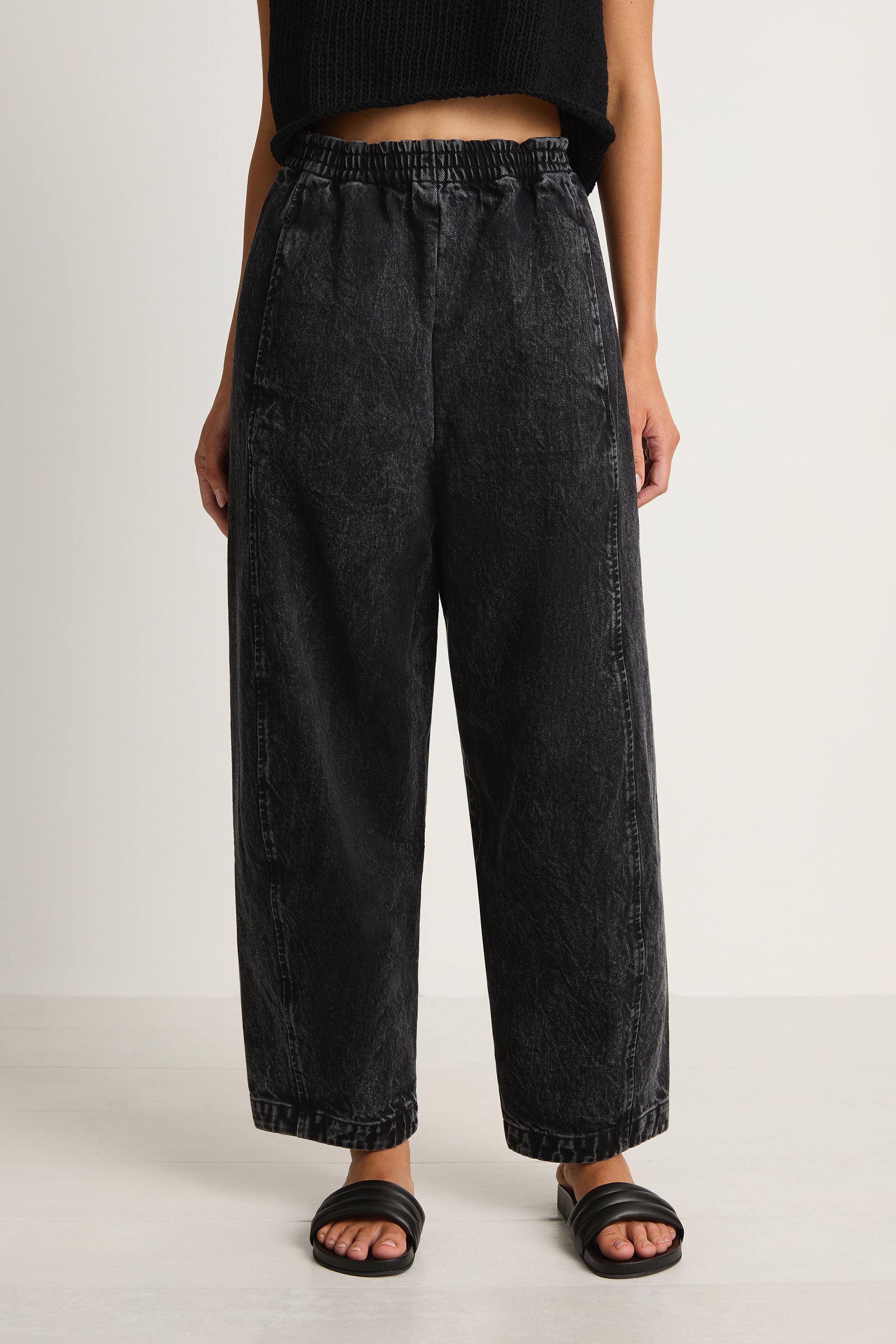 Shaina Mote Alba Pant - Washed Black