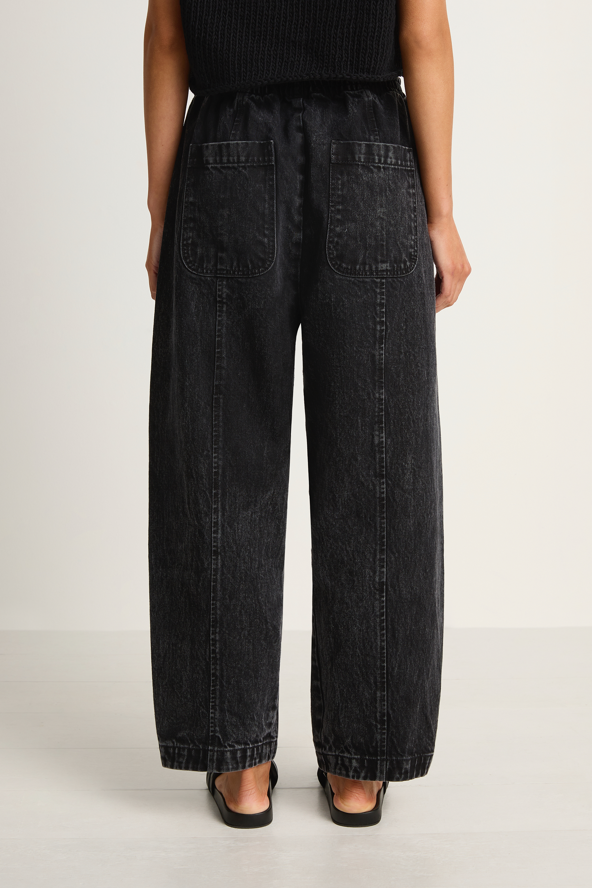 Shaina Mote Alba Pant - Washed Black