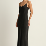 silk laundry black slip dress Silk Laundry Navy 90's Slip Dress Silk Laundry