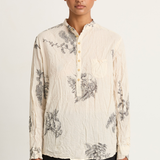 Pas De Calais Friends Of The Forest Print Blouse - Natural