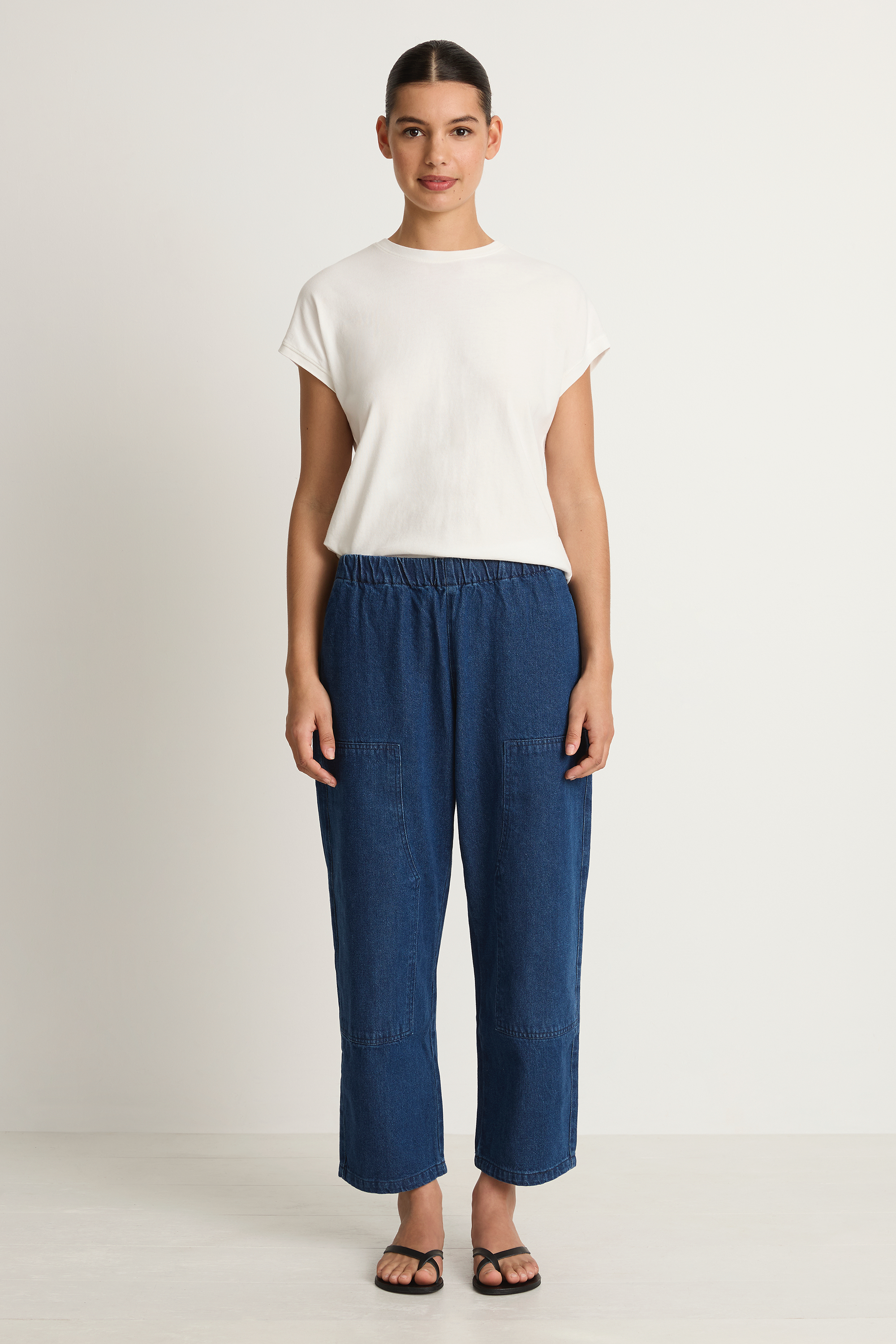 Le Bon Shoppe Gardener's Pant - Blue Denim