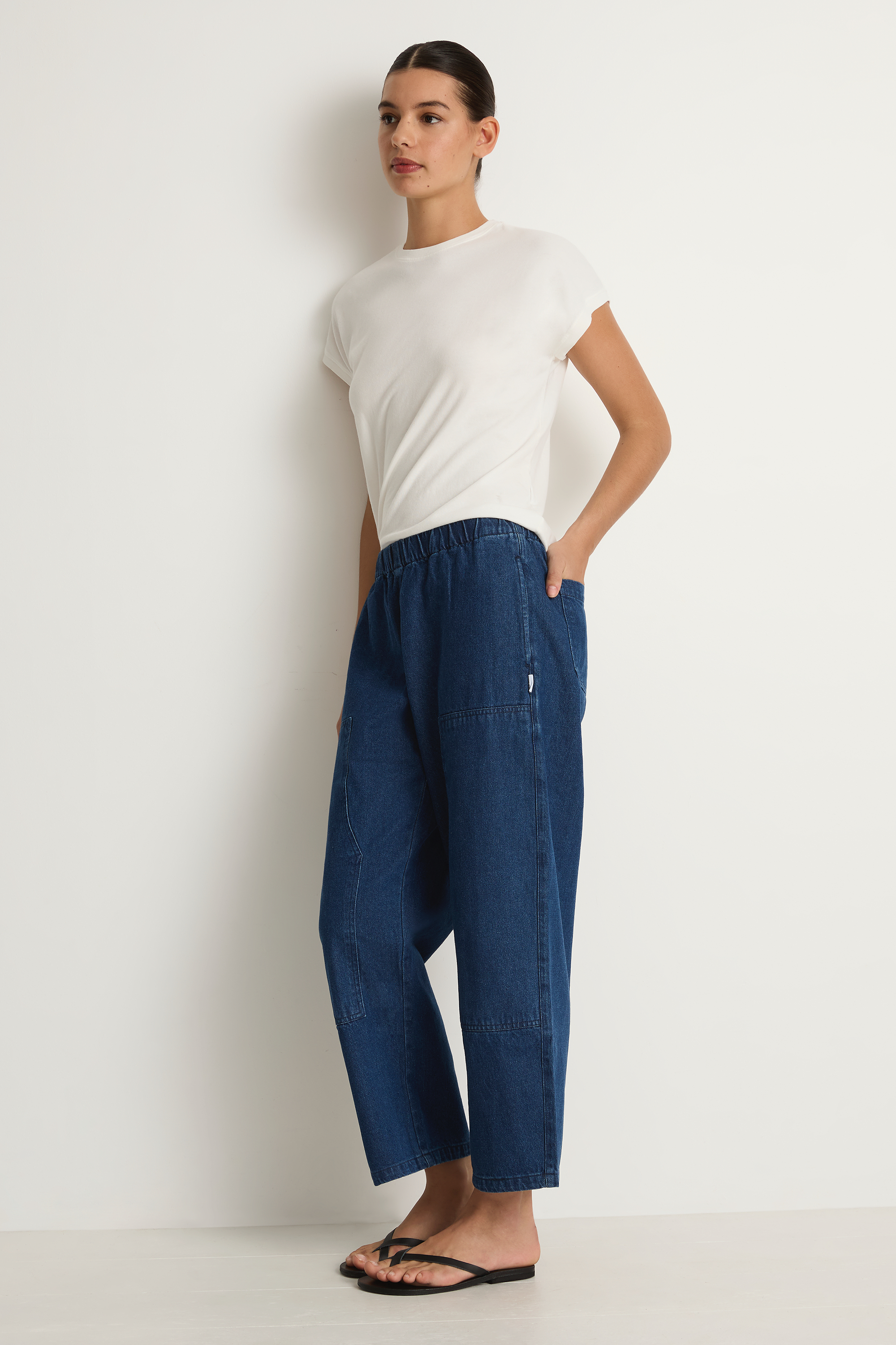 Le Bon Shoppe Gardener's Pant - Blue Denim