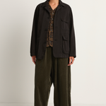 Pas De Calais Cotton Grosgrain Hunting Jacket - Dark Brown