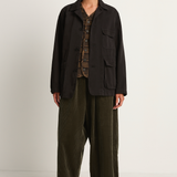 Pas De Calais Cotton Grosgrain Hunting Jacket - Dark Brown