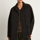 Pas De Calais Cotton Grosgrain Hunting Jacket - Dark Brown