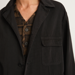 Pas De Calais Cotton Grosgrain Hunting Jacket - Dark Brown
