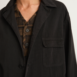 Pas De Calais Cotton Grosgrain Hunting Jacket - Dark Brown