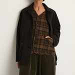 Pas De Calais Cotton Grosgrain Hunting Jacket - Dark Brown