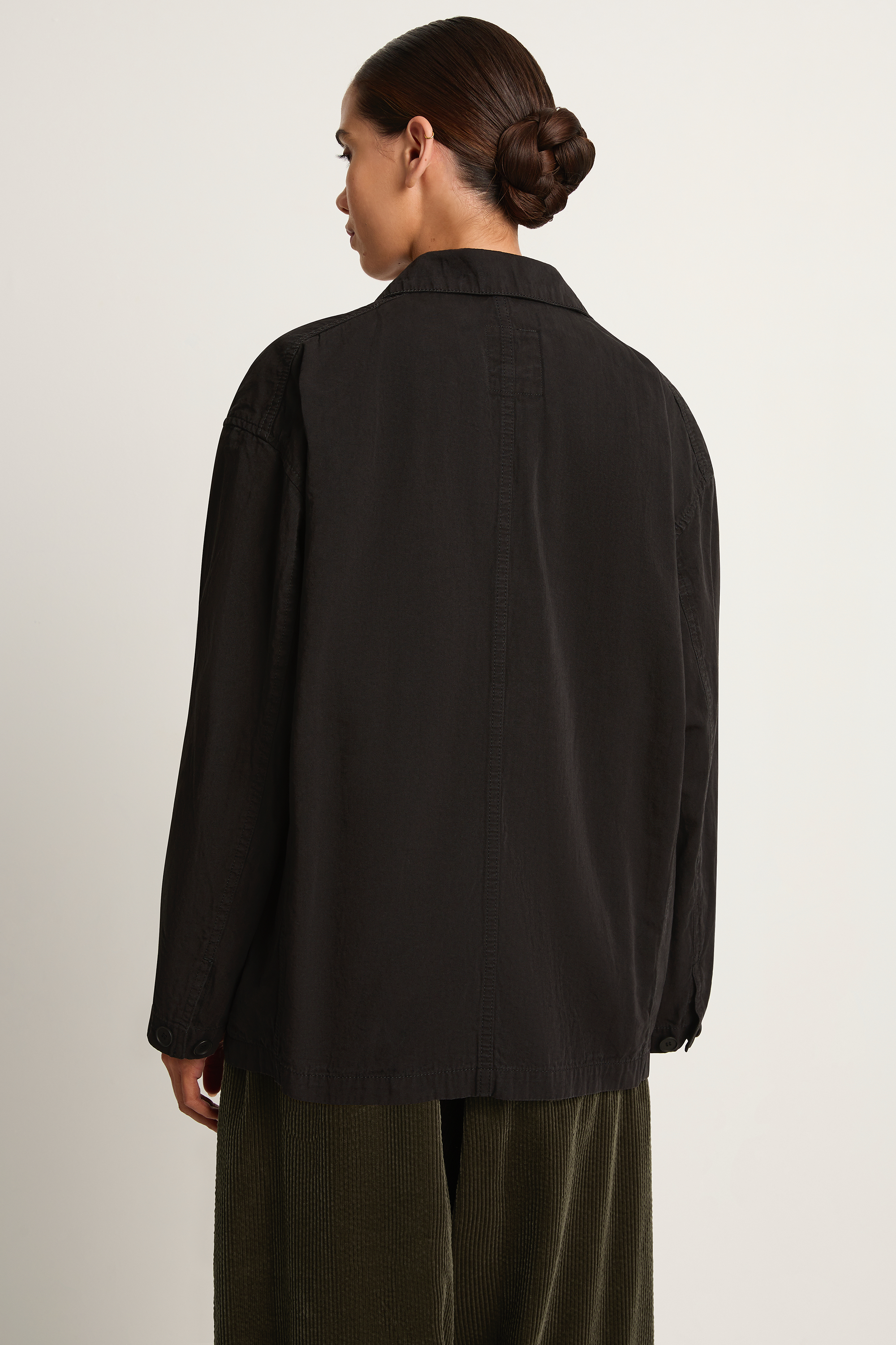 Pas De Calais Cotton Grosgrain Hunting Jacket - Dark Brown