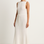 Peony Pointelle Forever Midi Dress - Seashell