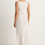 Peony Pointelle Forever Midi Dress - Seashell