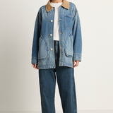 Shaina Mote Painter Coat Denim - Vintage Indigo
