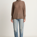 Apiece Apart Softest Tissue Weight Turtleneck - Hazelnut