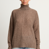 Apiece Apart Softest Tissue Weight Turtleneck - Hazelnut